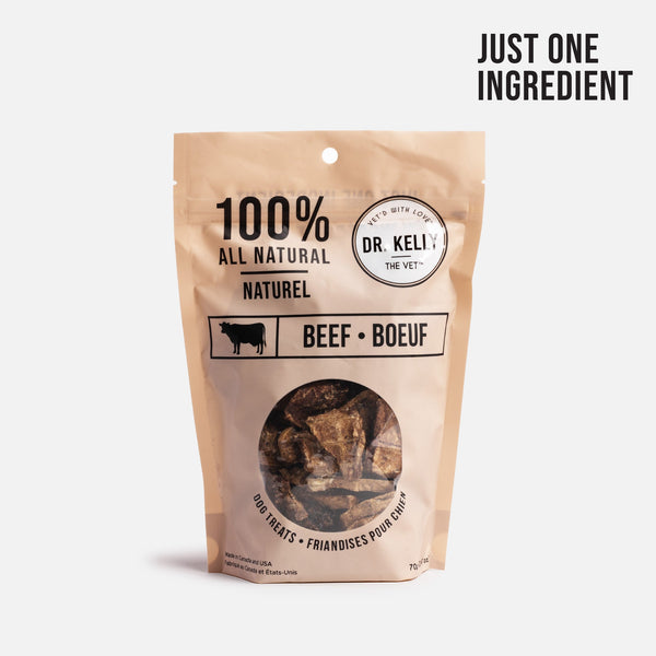 Beef Dog Treats by Dr. Kelly The Vet - Wholesome and delicious rewards for your pup.