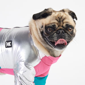 Ricki Dog Tracksuit - Pink - Dog Tracksuit - Cuddle Finds