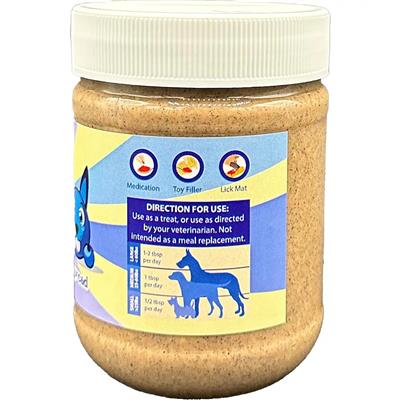 All natural blueberry peanut butter for dogs