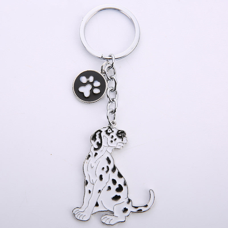 Dalmatian Dog Keychain - Carry your love for Dalmatians everywhere you go