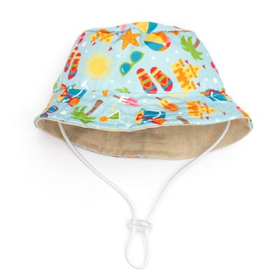 life is a beach summer bucket hat for dogs