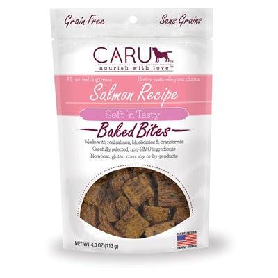 organic salmon baked bites for dogs
