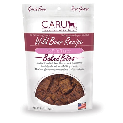 organic wild boar baked bites for dogs