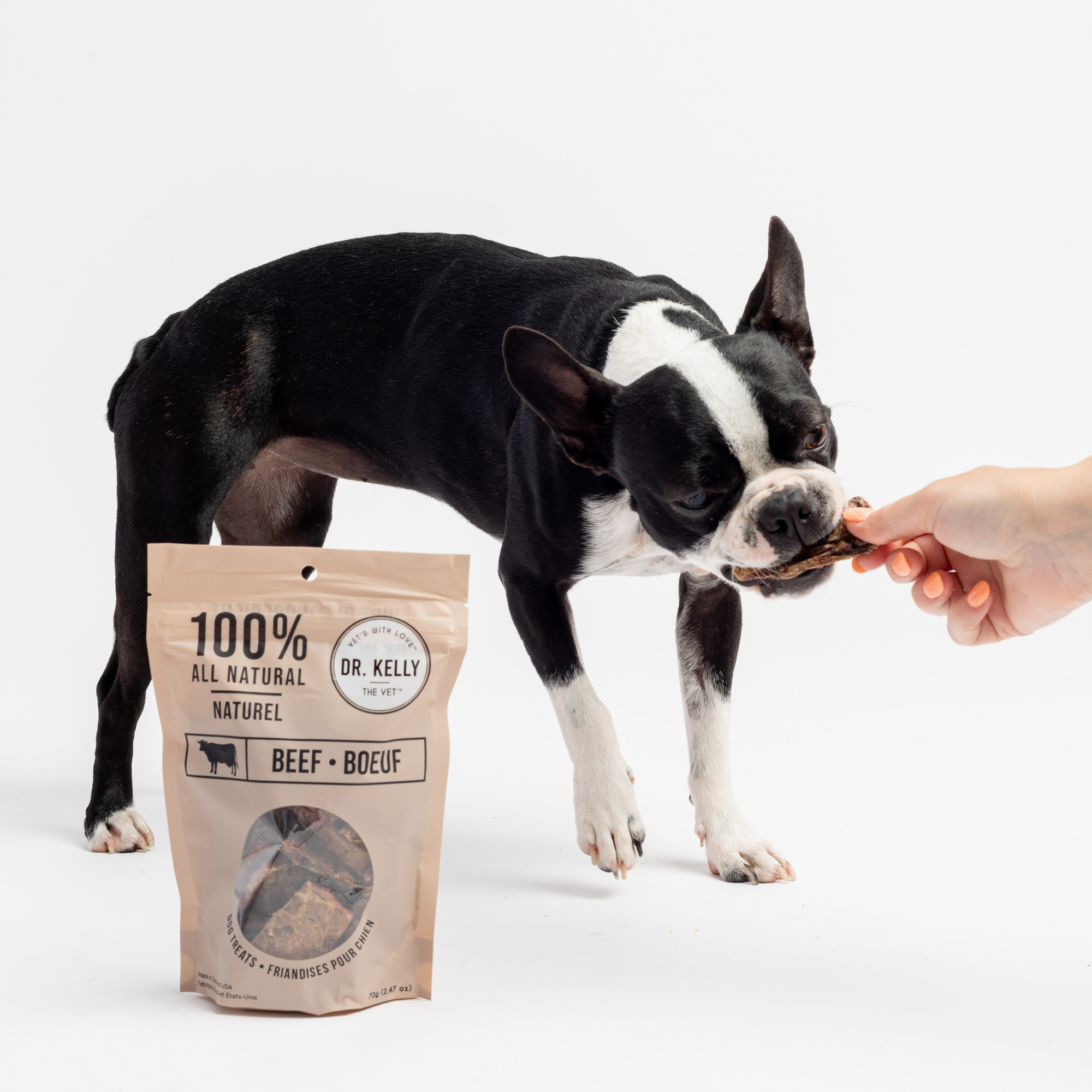 Premium Beef Dog Treats - Made with care by Dr. Kelly The Vet for your canine companion.