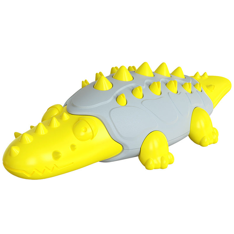 Sturdy Armored Alligator Crab Dog Toy - Built to withstand your pup's playful bites