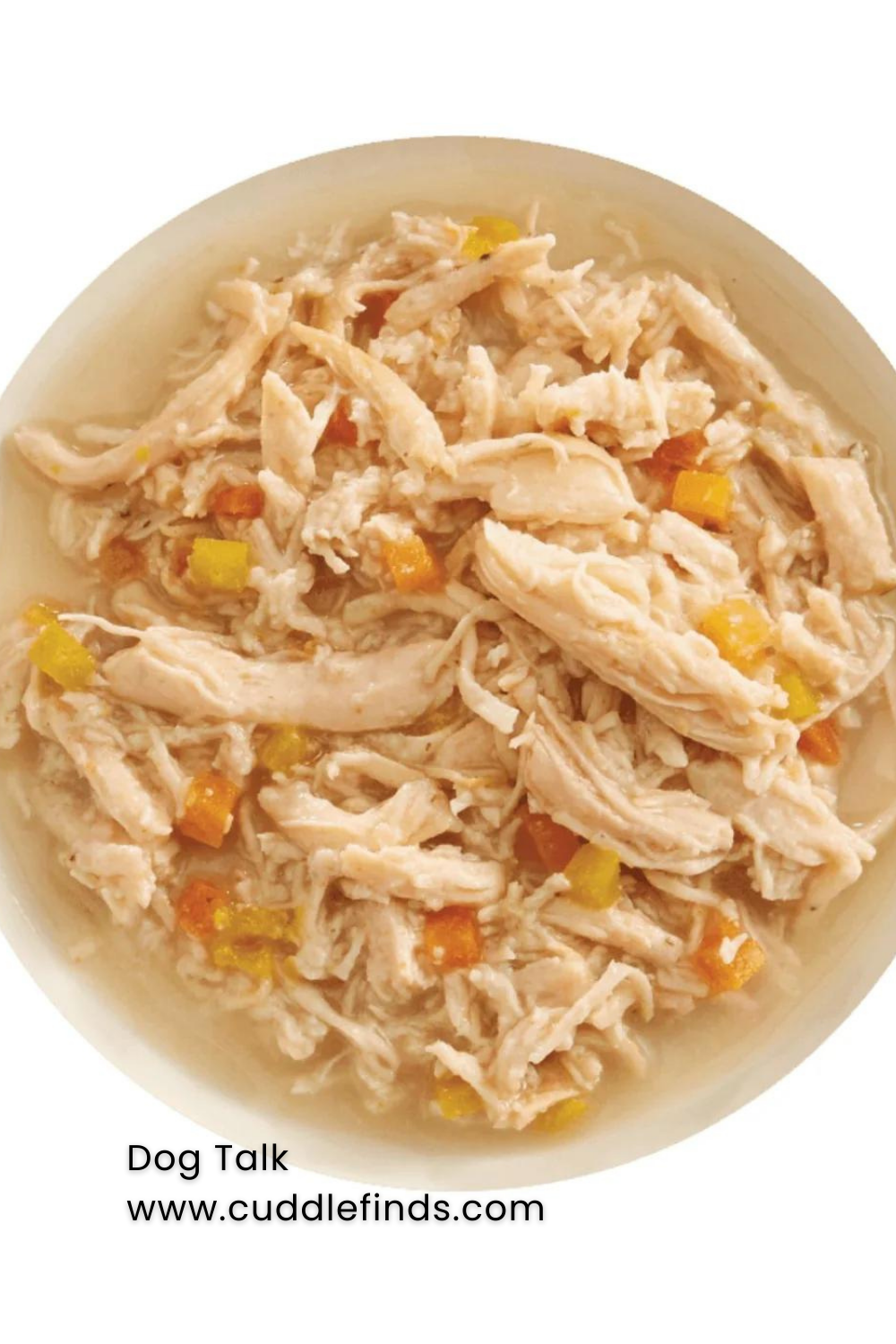 Chicken breast is the main ingredient, providing a high-quality source of protein.