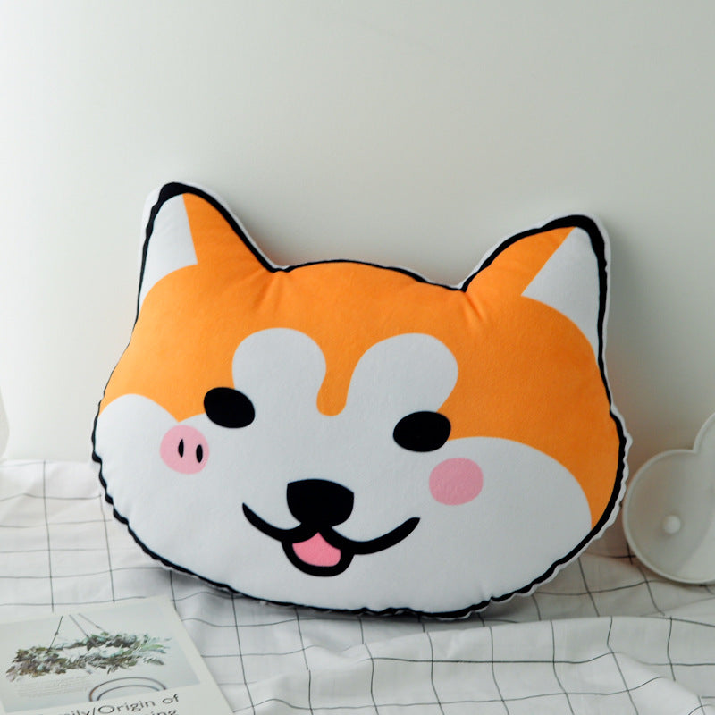 Charming Corgi Chai Dog Plush Pillow - Bring a smile to your face with this delightful accent