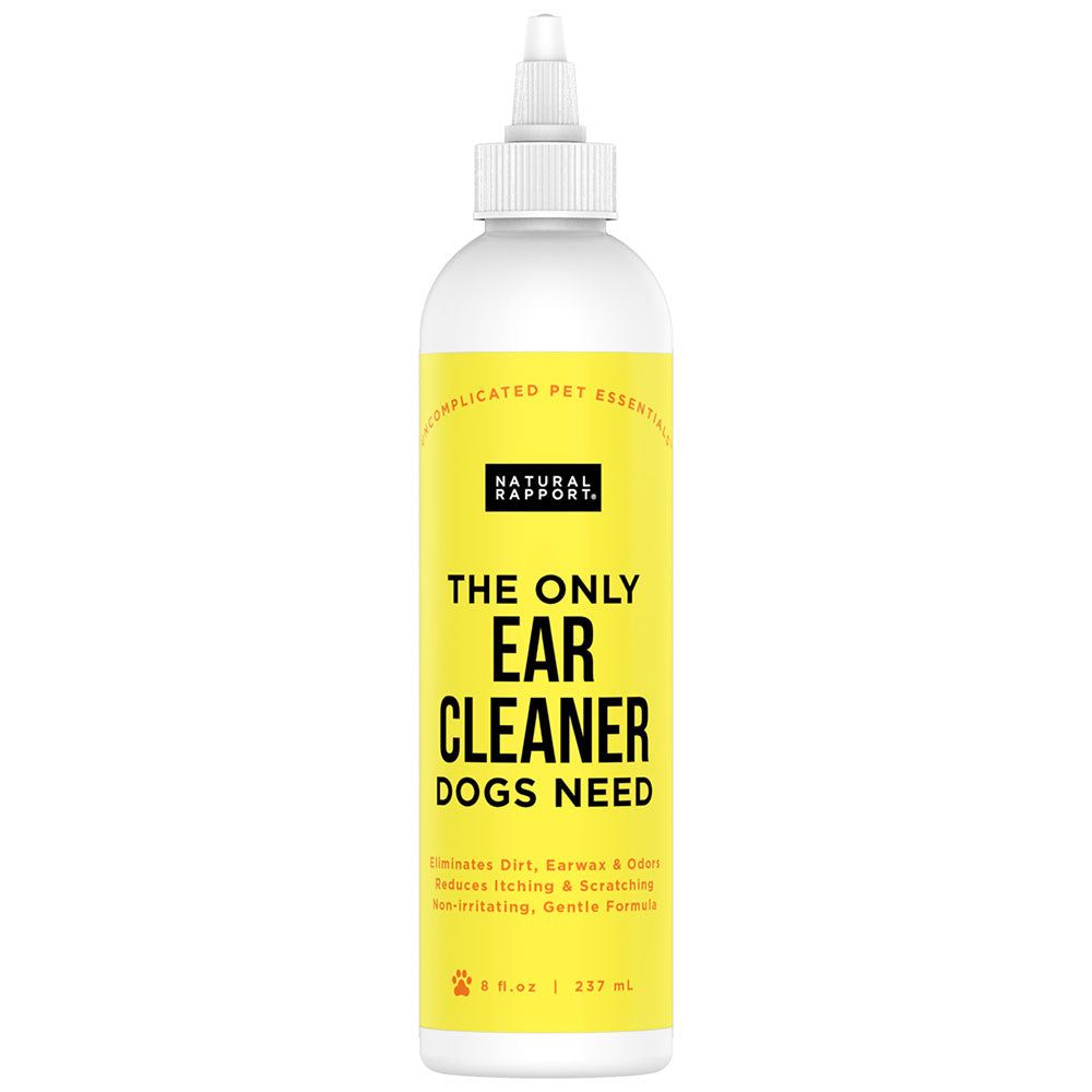 Dog Ear Cleaner Bottle Front View