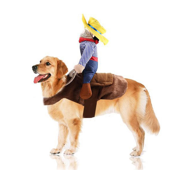 Yeepaw' Cowboy Pet Holiday Dog Costume