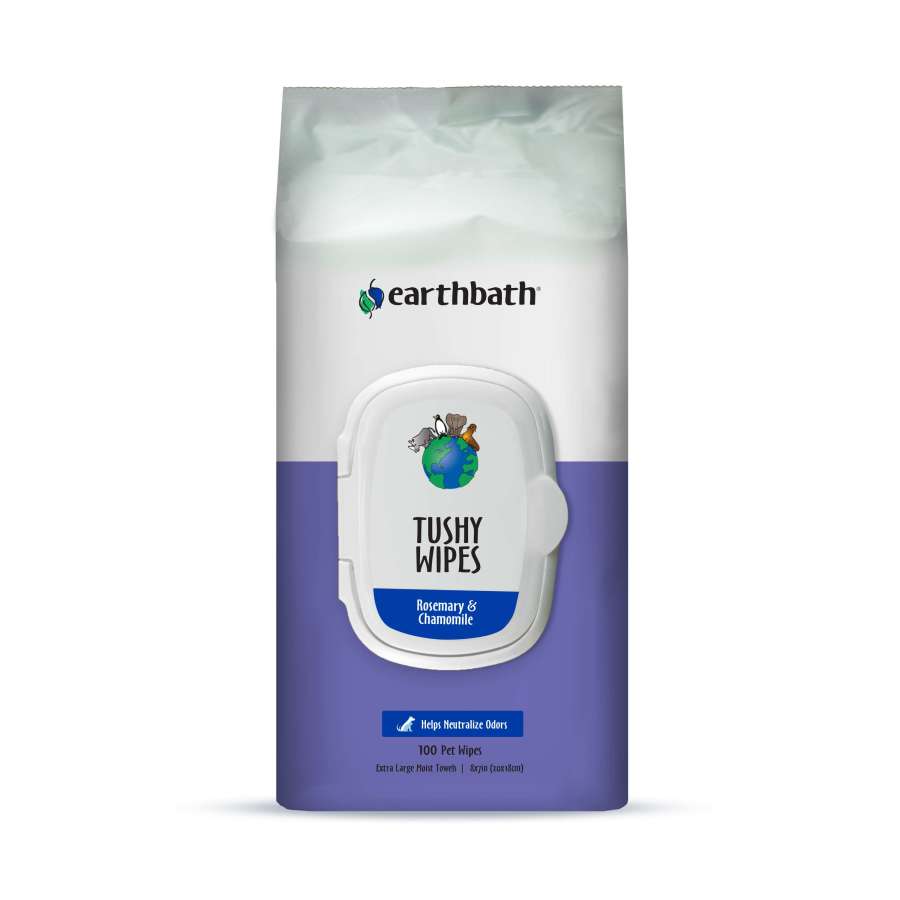 Earthbath Tushy Wipes in Rosemary Chamomile