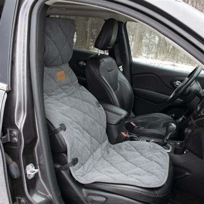 Car seat cover with microfiber material