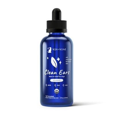 Organic dog ear cleaner