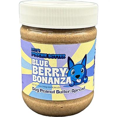 Blueberry flavored dog peanut butter - Ideal for training and treats