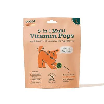 WOOF Dog Wellness Pops Multifunctional Large 8oz on white background