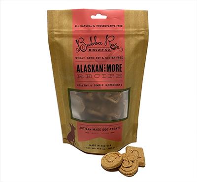 Alaskan for More Biscuit Bag - Wild-Caught Salmon Dog Treats