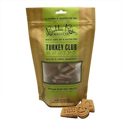 Turkey Club Biscuit Bag - Turkey and Swiss Cheese Dog Treats