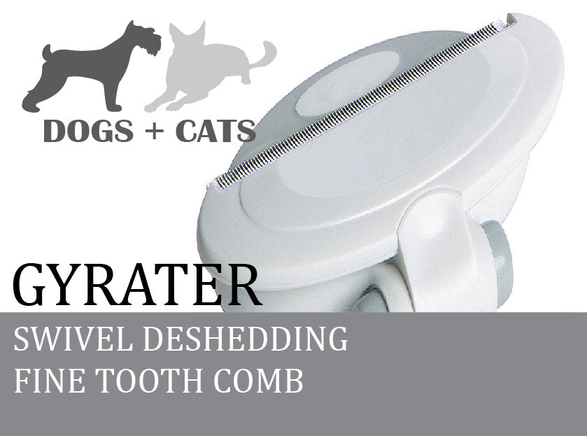 Travel-friendly pet comb for short and long-haired breeds