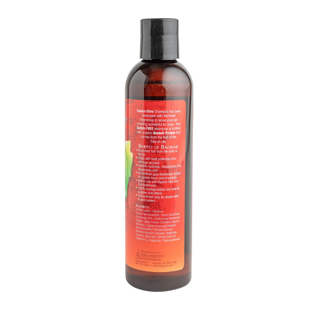 Bio-Groom Natural Scents Tuscan Olive Shampoo - Gentle and Effective Pet Cleansing