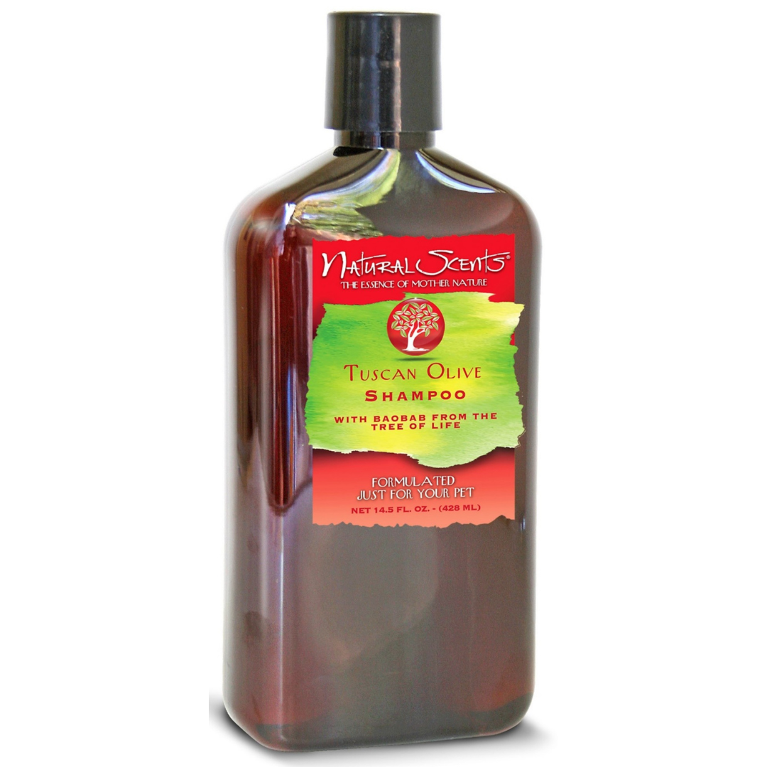 Bio-Groom Natural Scents Tuscan Olive Dog Shampoo 14.5 oz - Sulfate-Free with Organic Baobab Protein