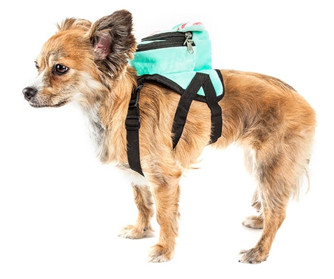 Animated Blue Dog Harness Backpack - Pet Life™ Product