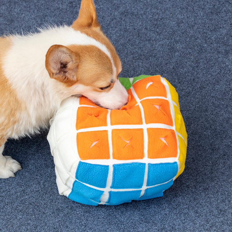 Innovative Rubik's Cube Sniffing Toy for Pets - Interactive and Engaging