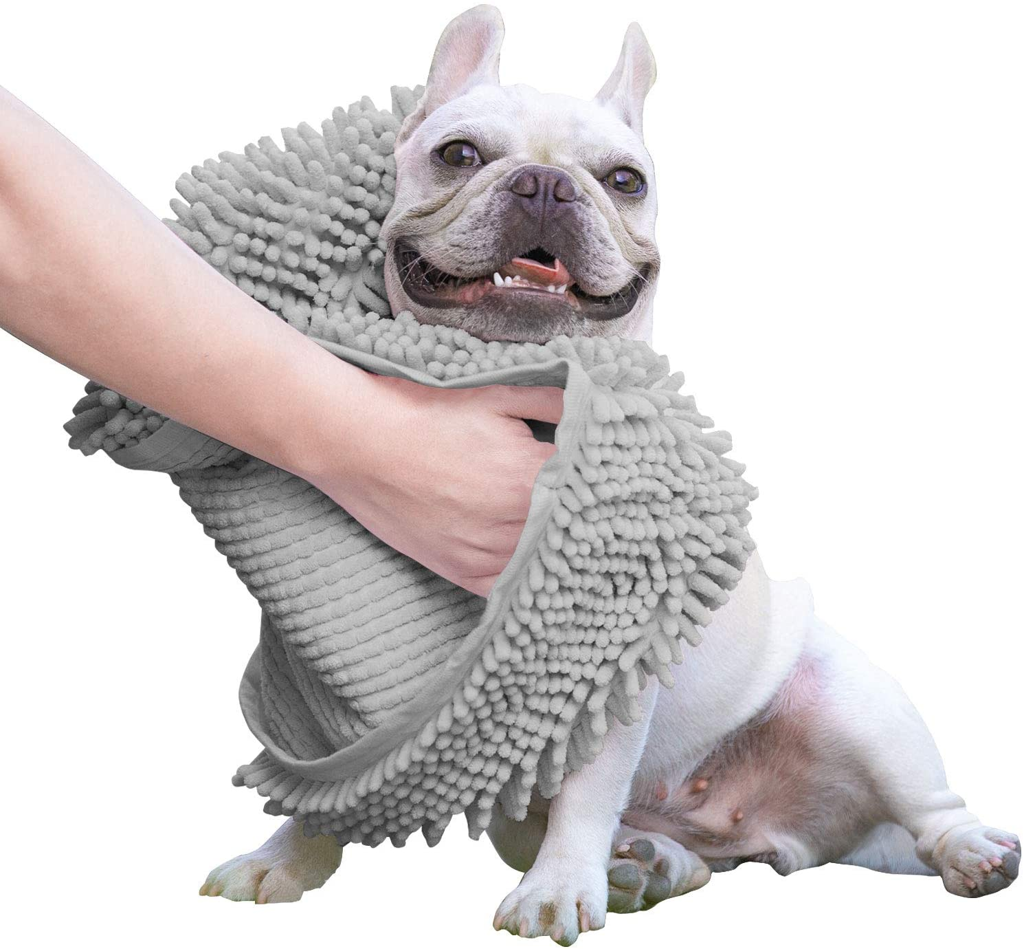 Chenille Pet Towel for Fast and Efficient Drying After Baths